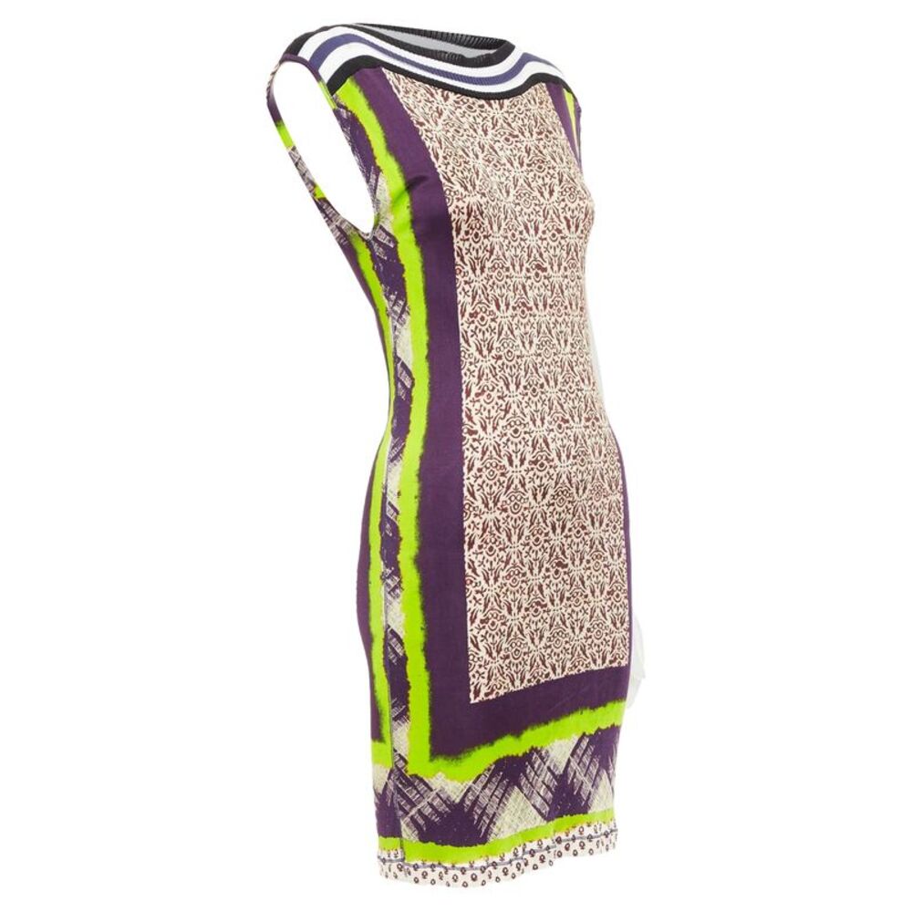 Jean Paul Gaultier Scarf Print Dress